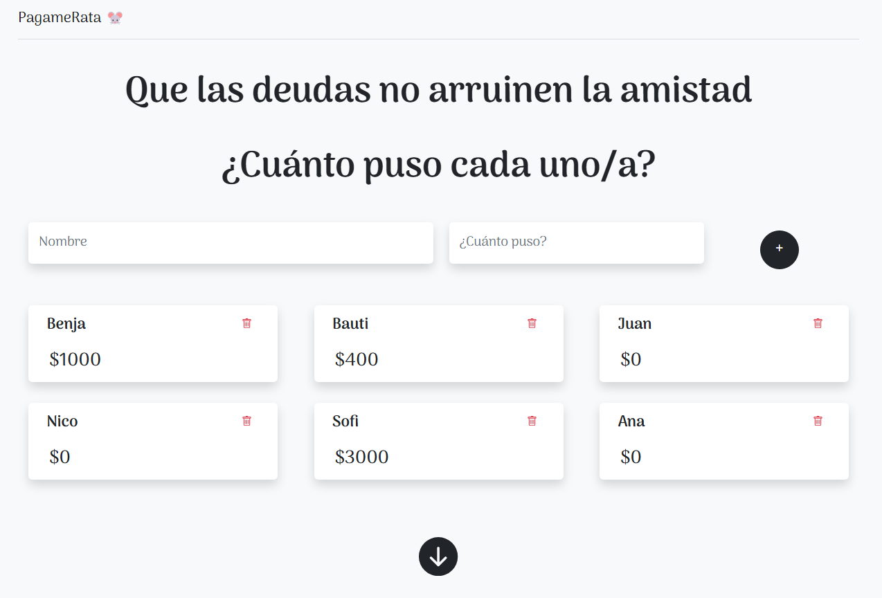 PagameRata 🐭: una app que nació en una juntada